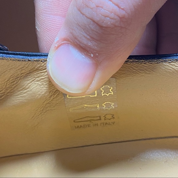 John Bakery Leather Double Monk Wingtip Loafers - Picture 8 of 9